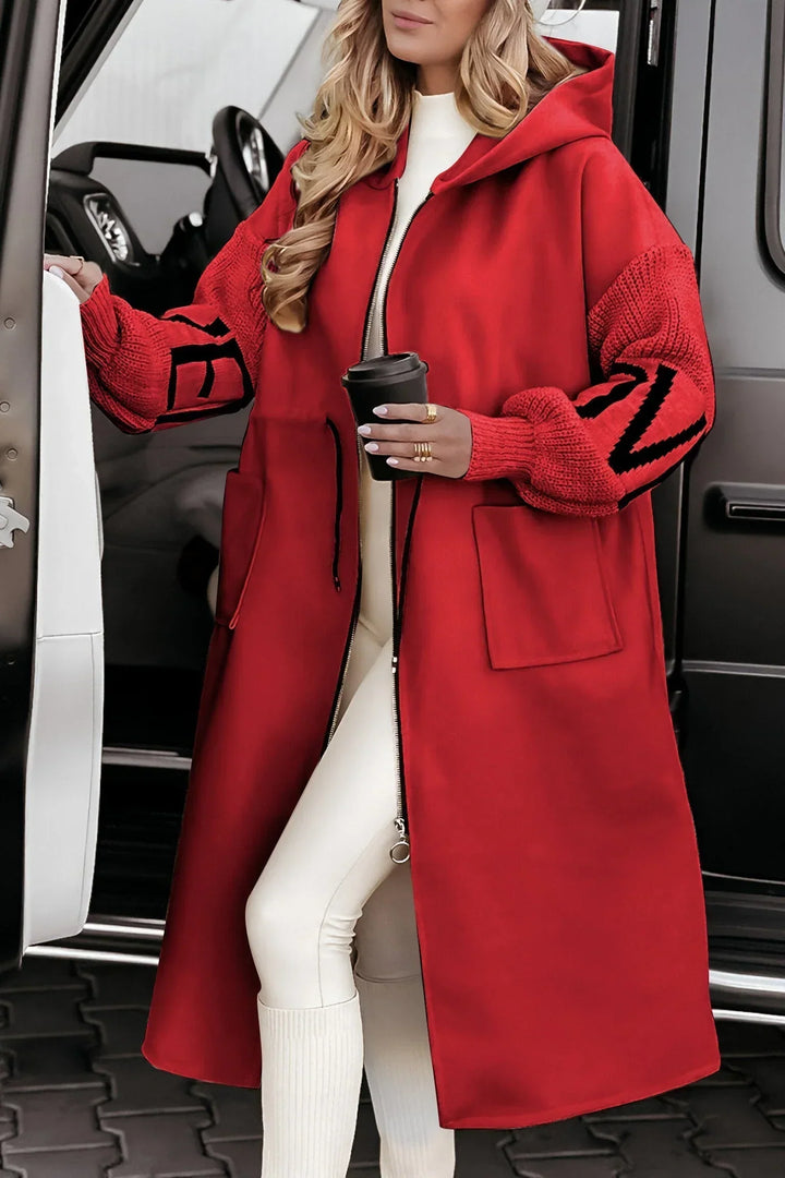 LILY – Felpa con cappuccio nordica di stile ed elegante per donna
